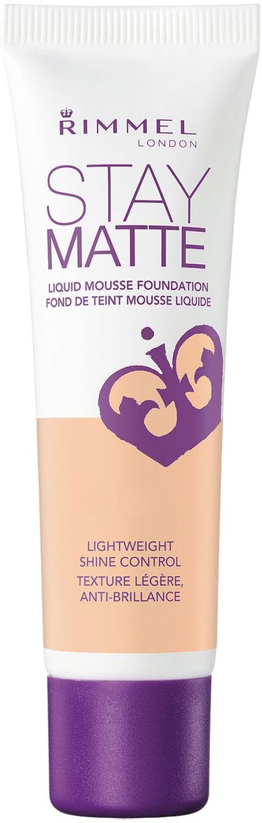 Rimmel Тональный крем Stay Matte, тон № 200, 30 мл тональный крем тон 100 rimmel тональный крем тон 100