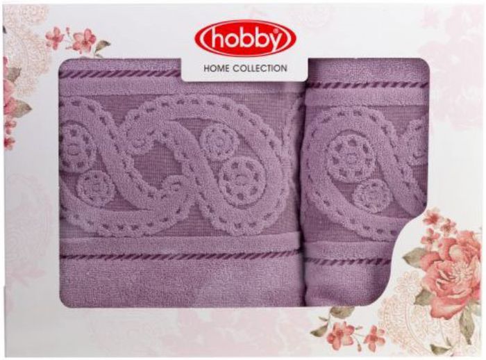 Набор полотенец Hobby Home Collection Hurrem, цвет: лиловый, 2 шт1501001225 Набор полотенец Hobby Home Collection Hurrem, цвет: лиловый, 2 шт1501001225Набор Hobby Home Collection Hurrem состоит из двух махровых полотенец, выполненных из натурального 100% хлопка. Изделия мягкие, отлично впитывают влагу, быстро сохнут, сохраняют яркость цвета и не теряют форму даже после многократных стирок. Полотенца Hobby Home Collection Hurrem очень практичны и неприхотливы в уходе. Они легко впишутся в любой интерьер благодаря своей нежной цветовой гамме.Размер полотенец: 50 х 90 см; 70 х 140 см.