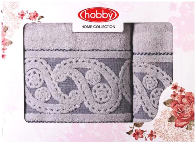 Набор полотенец Hobby Home Collection Hurrem, цвет: серый, 2 шт1501001229 Набор полотенец Hobby Home Collection Hurrem, цвет: серый, 2 шт1501001229Набор Hobby Home Collection Hurrem состоит из двух махровых полотенец, выполненных из натурального 100% хлопка. Изделия мягкие, отлично впитывают влагу, быстро сохнут, сохраняют яркость цвета и не теряют форму даже после многократных стирок. Полотенца Hobby Home Collection Hurrem очень практичны и неприхотливы в уходе. Они легко впишутся в любой интерьер благодаря своей нежной цветовой гамме.Размер полотенец: 50 х 90 см; 70 х 140 см.