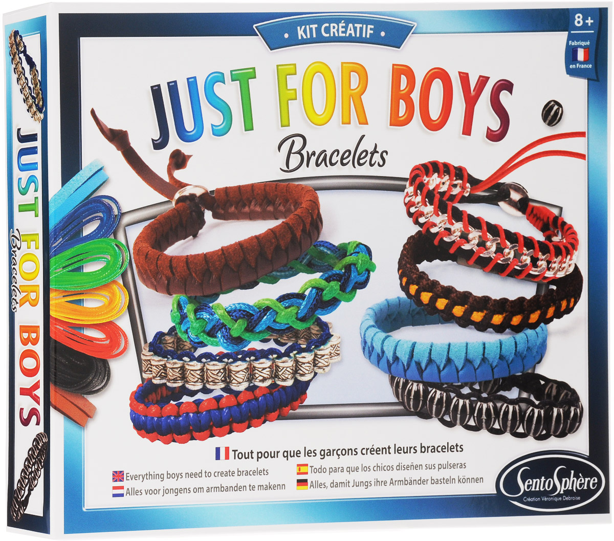SentoSphere Набор для создания украшений Bracelets Just for Boys