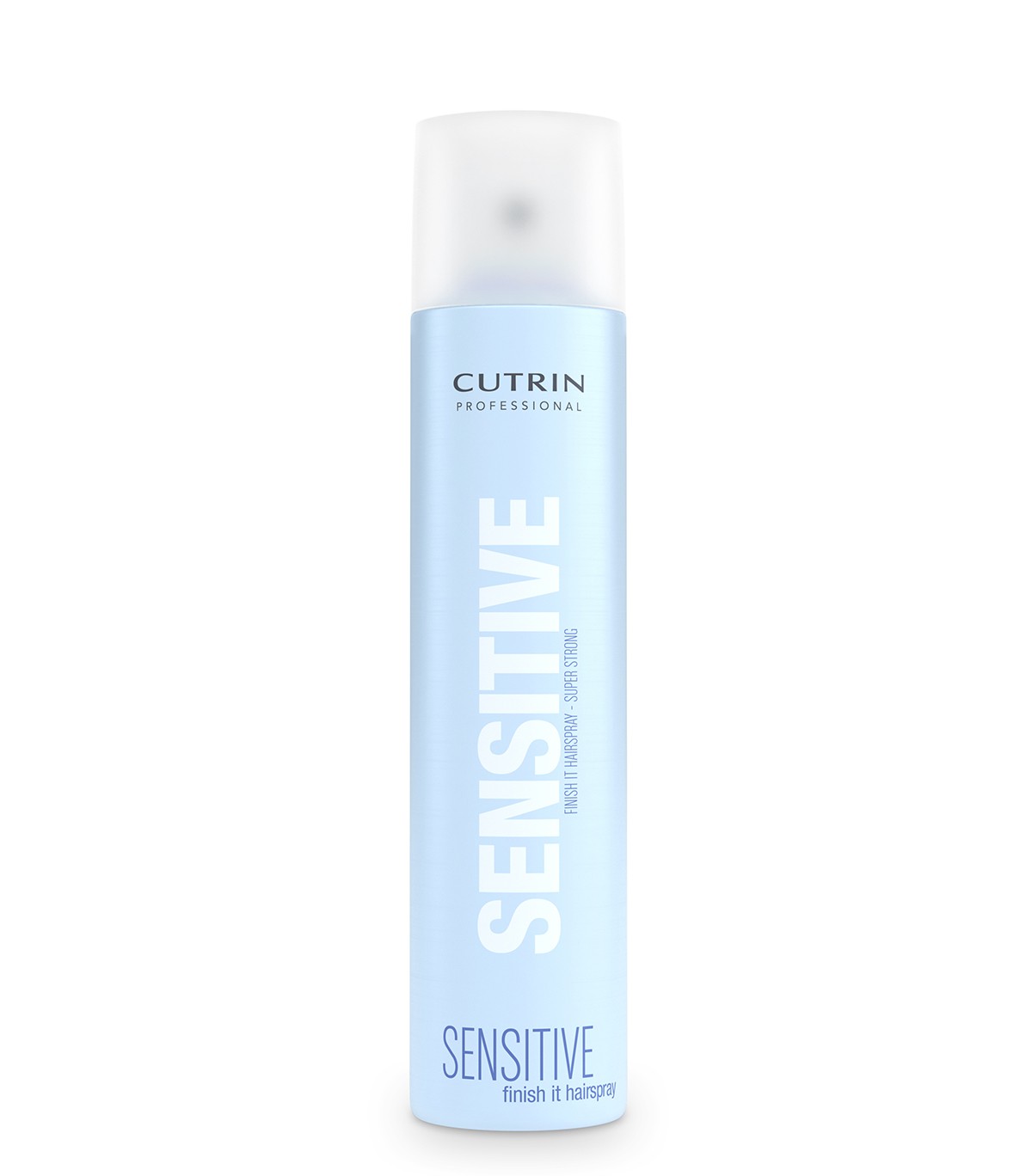 Cutrin Sensitive Finish It Hair Spray Super Strong Лак экстра-сильной фиксации без отдушки, 450 мл12695 Cutrin Sensitive Finish It Hair Spray Super Strong Лак экстра-сильной фиксации без отдушки, 450 мл12695Лак для стайлинга экстра-сильной фиксации финского бренда Cutrin. Обеспечивает комфортную долговременную фиксацию, не повреждая структуру волоса. Легко смывается и удаляется с помощью расчески. Содержит уф-фильтры, пантенол и кварц, бережно воздействует на волосы. Не имеет специфического запаха и искусственных отдушек.