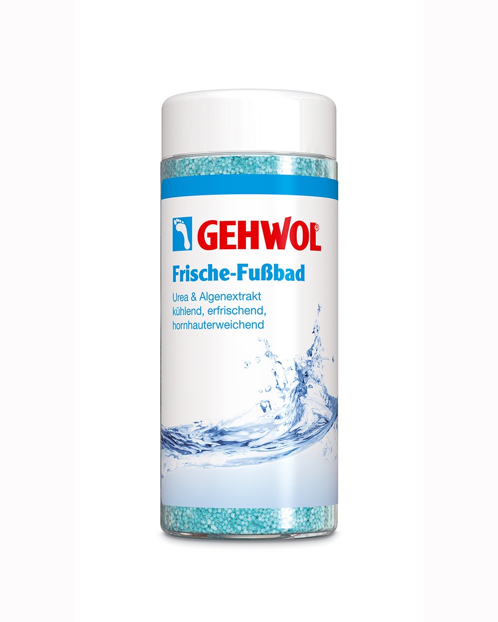 Gehwol Refreshing Foot Bath Освежающая ванна для ног, 330 г1*25526 Gehwol Refreshing Foot Bath Освежающая ванна для ног, 330 г1*25526Освежающая Ванна (Frische-Fussbad) от GEHWOL, оживляющая ноги и обеспечивающая длительную свежесть благодаря содержанию ментола. Средство устраняет неприятный запах ног и интенсивно очищает кожу. Мочевина и экстракт водорослей обеспечивают дополнительную влагу сухой, потрескавшейся коже, смягчает мозоли и рубцы. При регулярном использовании, ноги надолго остаются здоровыми и ухоженными.Освежающая Ванна придает ногам свежесть и охлаждает их. Новая ванна , которую представила марка «Геволь» состоит из гранул, по консистенции почти как порошок, поэтому может легко дозироваться. Рекомедуется для ухода за диабетической стопой.