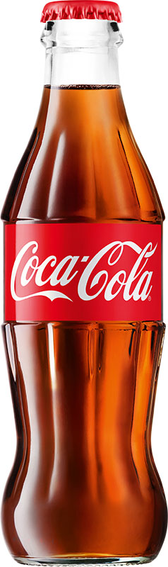 Coca-Cola напиток сильногазированный, 0,25 л428914 Coca-Cola напиток сильногазированный, 0,25 л428914Кока-Кола - самый популярный напиток за всю историю компании Coca-Cola, был придуман аптекарем Доктором Джоном Пэмбертоном в Атланте, штат Джорджия 8 мая 1886 года. Никто не помнит, каким образом сироп доктора Пэмбертона смешался с газированной водой, но новый прохладительный напиток был сразу признан одновременно вкусным и освежающим. Формула Coca-Cola - один из самых тщательно оберегаемых коммерческих секретов всех времен и народов.