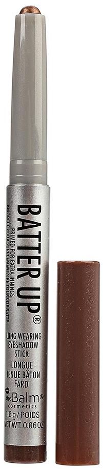 theBalm BatterUp Устойчивые кремовые тени-стик, Dugout, 1,6 г806483 theBalm BatterUp Устойчивые кремовые тени-стик, Dugout, 1,6 г806483BatterUp это 8 великолепных оттенков теней от The Balm, выполненных в форме стика для легкого создания самых ярких smoky eyes.Высокопигментированная кремовая текстура теней ложится плотным слоем и легко растушевывается по коже век с помощью кисти, позволяя добиться нужной интенсивности оттенка.Удобная форма и оптимальная величина стика позволяет без труда наносить тени как на верхнее, так и на нижнее веко, что делает процесс создания smoky eyes значительно быстрее, а главное аккуратнее (больше не нужно удалять осыпающиеся тени и заново наносить консилер после макияжа глаз!).