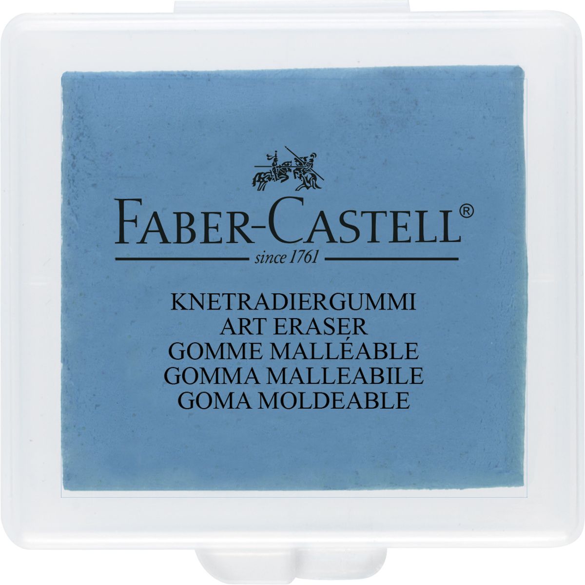 Faber-Castell Художественный ластик цвет голубой127321 Faber-Castell Художественный ластик цвет голубой127321Ластик Faber-Castell пригодится любому художнику. Аккуратный ластик не оставляет грязных разводов. Ластик Faber-Castell служит для коррекции и осветления рисунков, созданных мягкими карандашами, углем или пастелью. Ластик дополнительно служит для очистки фотопленок.