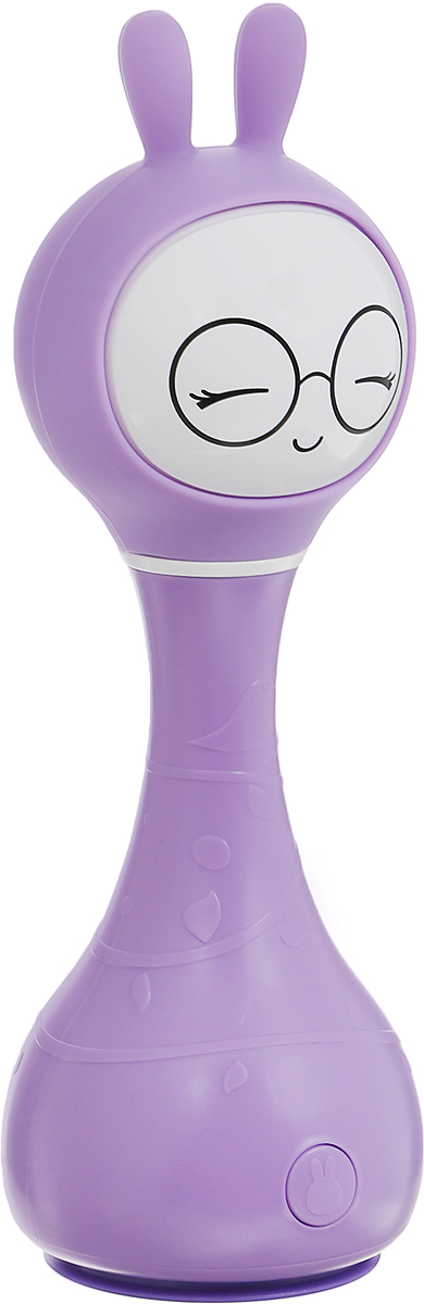 Alilo Музыкальная игрушка-ночник Зайка R1 цвет фиолетовый
