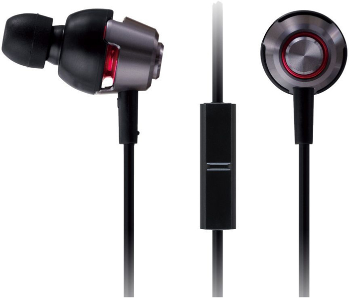 Panasonic RP-HJX21MGCK, Black наушникиRP-HJX21MGCK Panasonic RP-HJX21MGCK, Black наушникиRP-HJX21MGCKИнновационная конструкция Panasonic RP-HJX21MGCK сочетает в себе удобную посадку с невероятно динамичным звучанием, чистыми детализированными басами и оригинальным мощным звуком.Компактные наушники с оригинальным дизайном обеспечивают высокое качество звука, подчеркнутое детализированным ультрадинамичным звучанием с богатыми низкими частотами.Panasonic RP-HJX21MGCK - это первые в мире наушники, в которых используются двойные звуковые катушки. На диафрагму с двумя катушками воздействуют два магнита, что обеспечивает реалистичное, качественное звучание.Длинный прямой штекер и новый дизайн вкладышей способствуют более эффективной работе динамиков большого диаметра (13,5 мм) с двойной звуковой катушкой. Благодаря этому обеспечивается прямая передача четкого, насыщенного звука без искажений. Алюминиевые акустические камеры подавляют нежелательную вибрацию и обеспечивают чистый звук с минимальными искажениями. Большой объем свободного пространства во вкладышах позволяет добиться более насыщенного звучания низких частот.Наушники оснащены совместимыми с iPhone, BlackBerry и Android микрофоном и кнопкой ответа на звонок, что позволяет не только слушать музыку, но и принимать звонки в любой момент.