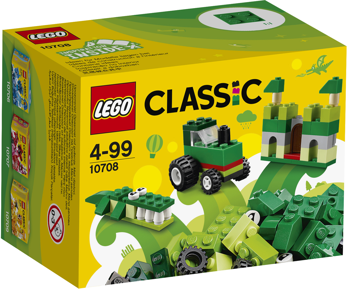 LEGO Classic Конструктор Зеленый набор для творчества 10708