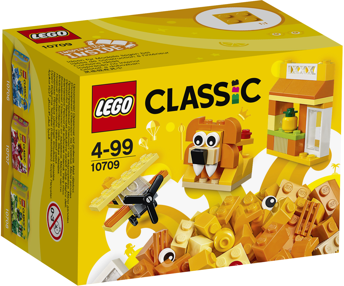 LEGO Classic Конструктор Оранжевый набор для творчества 10709
