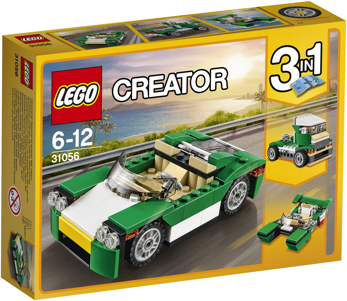 LEGO Creator Конструктор Зеленый кабриолет 31056