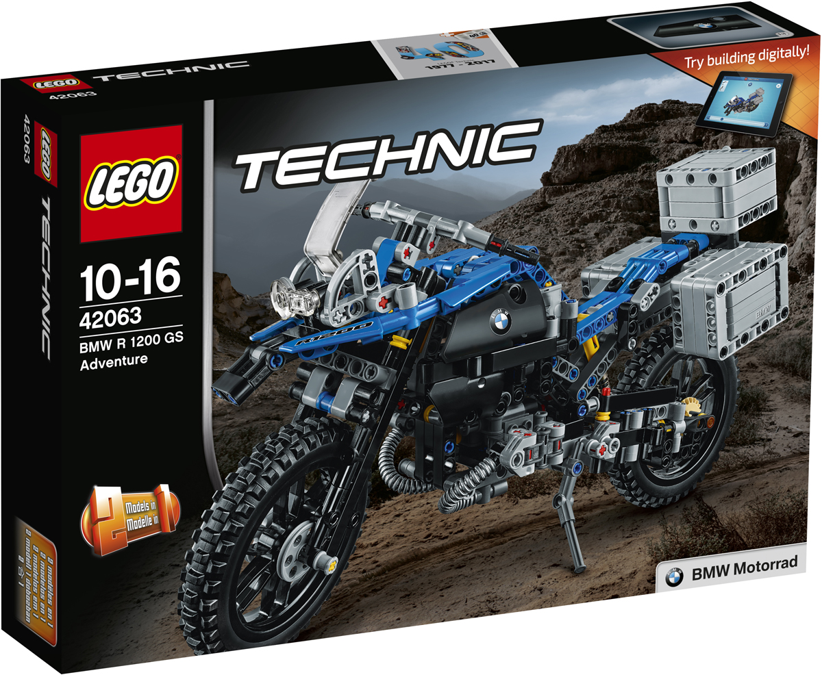 LEGO Technic Конструктор Приключения на BMW R 1200 GS 42063