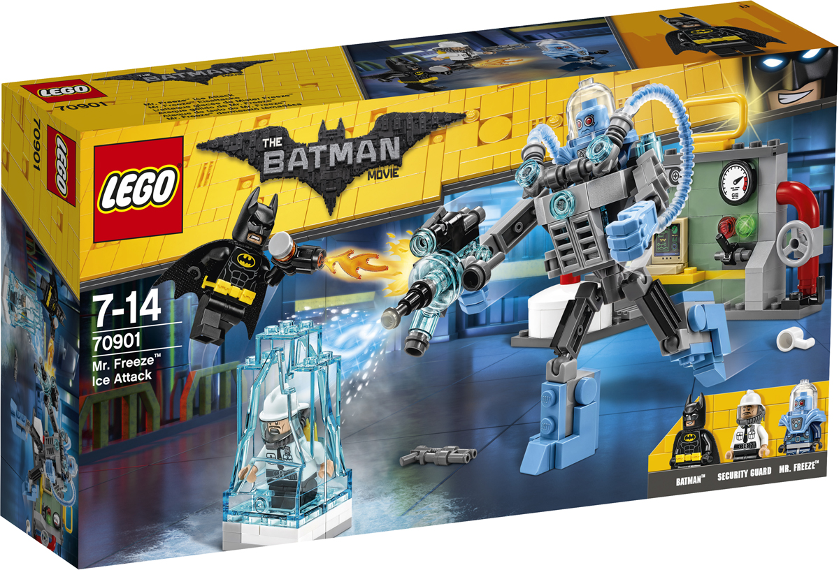 LEGO Batman Movie Конструктор Ледяная aтака Мистера Фриза 70901