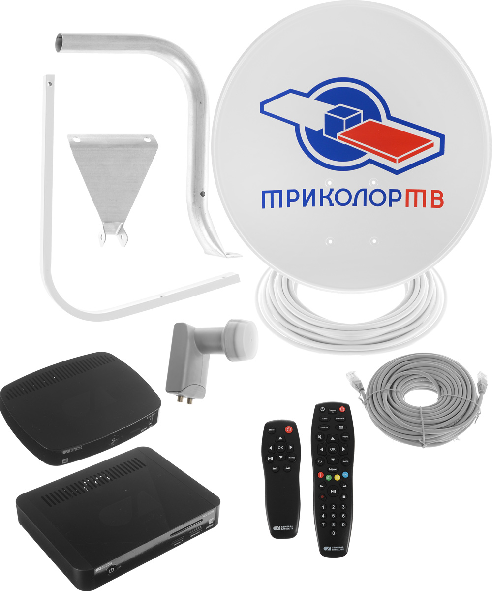 Триколор Сибирь Full HD GS E501 + GS C5911 комплект спутникового телевидения комплект спутникового телевидения нтв плюс hd simple сибирь старт