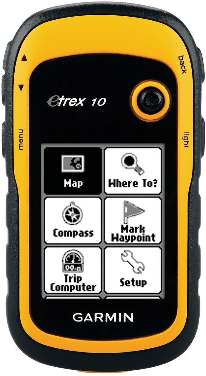 Garmin eTrex10, Yellow Black навигатор