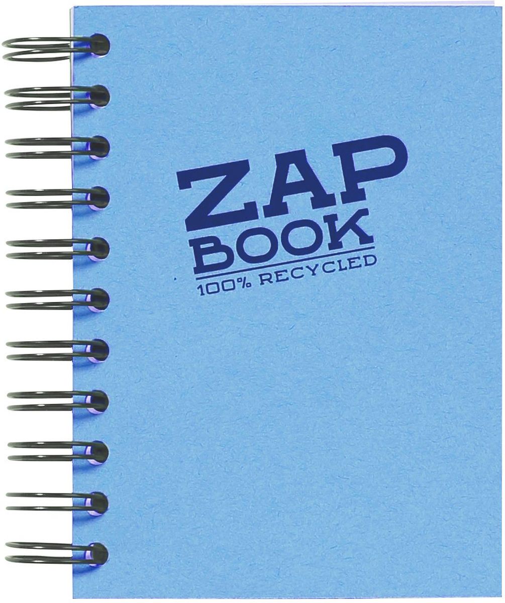 Блокнот Clairefontaine Zap Book, на спирали, цвет: голубой, формат A6, 160 листов8359С Блокнот Clairefontaine Zap Book, на спирали, цвет: голубой, формат A6, 160 листов8359СОригинальный блокнот Clairefontaine идеально подойдет для памятных записей, любимых стихов, рисунков и многого другого. Плотная обложкапредохраняет листы от порчи изамятия. Такой блокнот станет забавным и практичным подарком - он не затеряется среди бумаг, и долгое время будет вызывать улыбку окружающих.