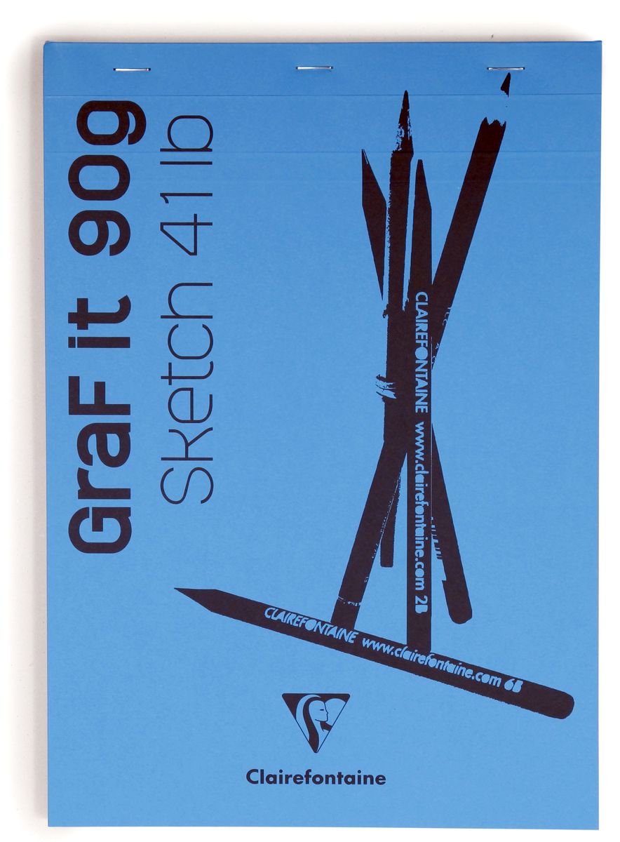 Блокнот Clairefontaine Graf It, для сухих техник, с перфорацией, цвет: синий, формат A4, 80 листов96623С Блокнот Clairefontaine Graf It, для сухих техник, с перфорацией, цвет: синий, формат A4, 80 листов96623СОригинальный блокнот Clairefontaine идеально подойдет для памятных записей, любимых стихов, рисунков и многого другого. Плотная обложкапредохраняет листы от порчи изамятия. Такой блокнот станет забавным и практичным подарком - он не затеряется среди бумаг, и долгое время будет вызывать улыбку окружающих.