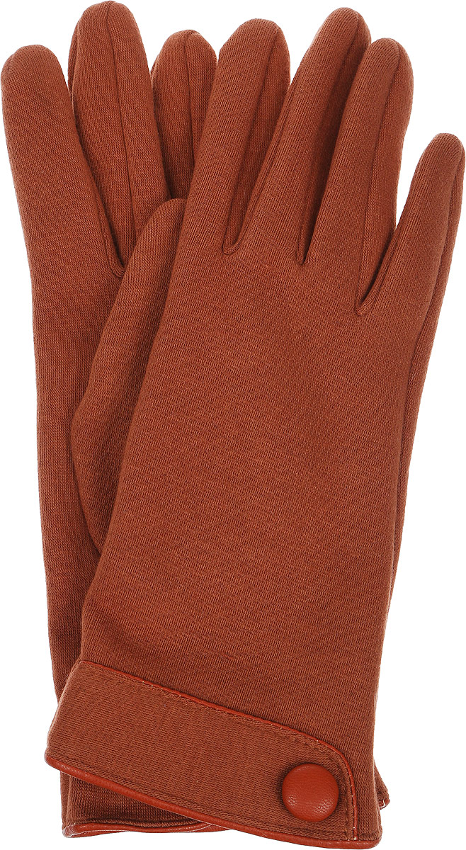 Перчатки женские Venera, цвет: терракотовый. 9501343-17/2. Размер универсальный