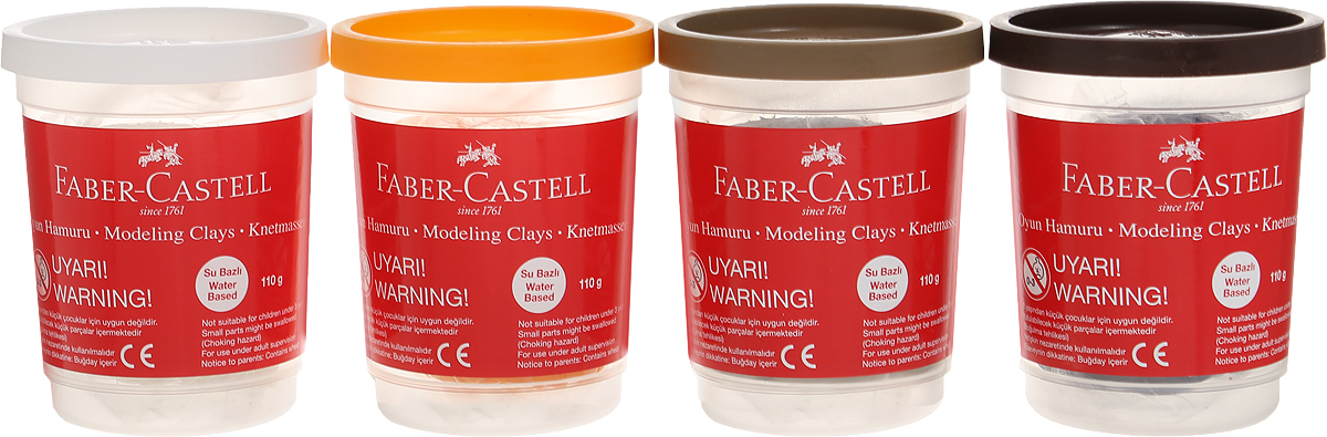 Faber-Castell Пластилин 4 цвета