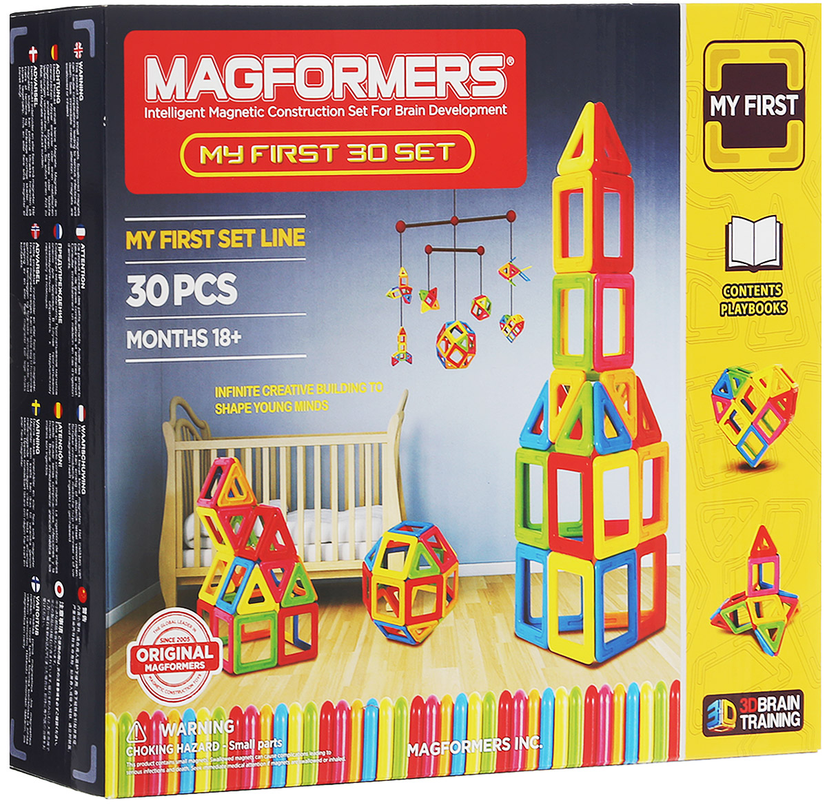 Magformers Магнитный конструктор My First 30
