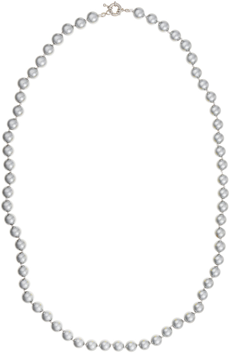 Бусы Art-Silver, цвет: серый, длина 60 см. МАЙ30860-459
