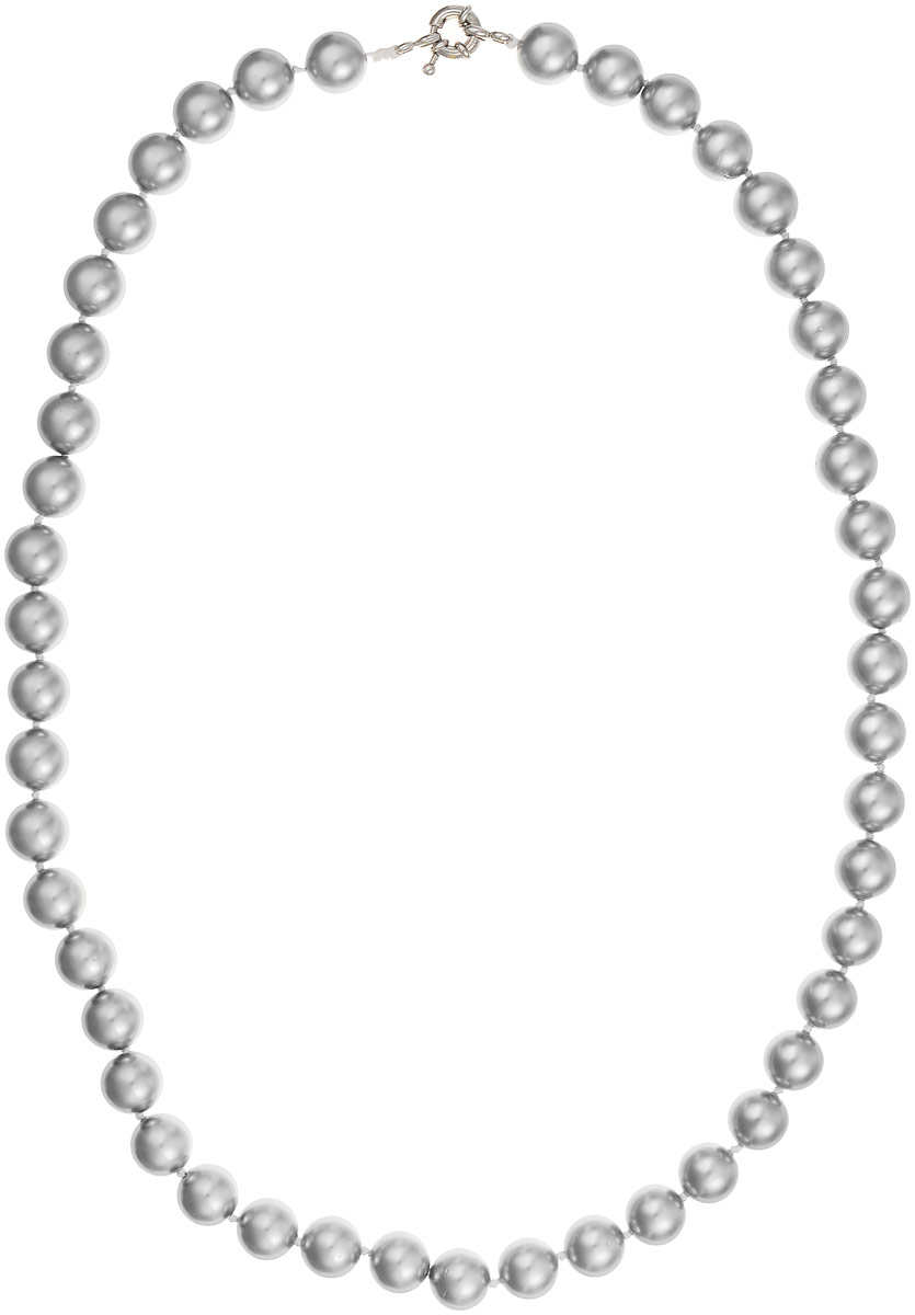 Бусы Art-Silver, цвет: серый, длина 55 см. МАЙ31055-554