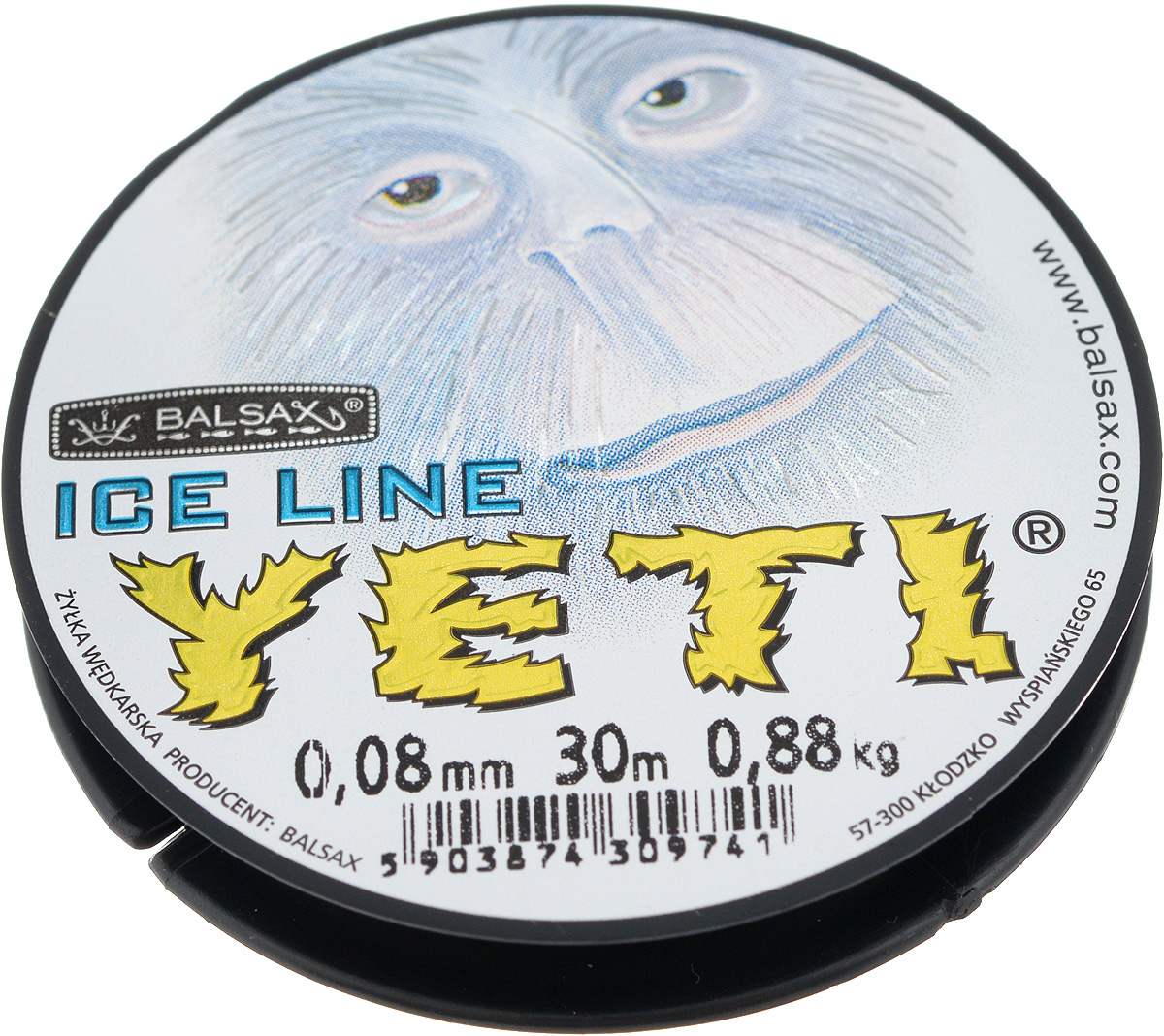 Леска зимняя Balsax Yeti, 30 м, 0,08 мм, 0,88 кг310-14008 Леска зимняя Balsax Yeti, 30 м, 0,08 мм, 0,88 кг310-14008Леска Balsax Yeti изготовлена из 100% нейлона и очень хорошо выдерживает низкие температуры. Даже в самом холодном климате, при температуре вплоть до -40°C, она сохраняет свои свойства практически без изменений, в то время как традиционные лески становятся менее эластичными и теряют прочность.Поверхность лески обработана таким образом, что она не обмерзает и отлично подходит для подледного лова. Прочна в местах вязки узлов даже при минимальном диаметре.