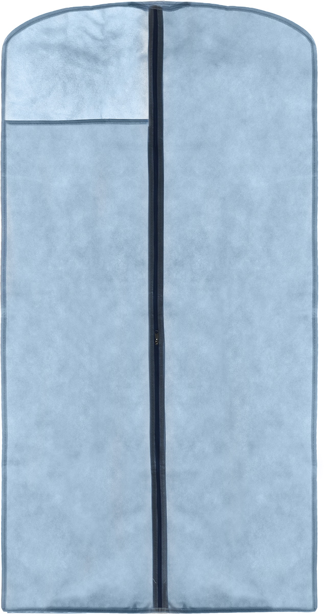 Чехол для одежды LarangE, с окошком, цвет: голубой, 120 х 60 см625-422 Чехол для одежды LarangE, с окошком, цвет: голубой, 120 х 60 см625-422Чехол для одежды LarangE изготовлен из спанбонда и оснащен застежкой-молнией. Особое строение полотна создает естественную вентиляцию: материал дышит и позволяет воздуху свободно проникать внутрь чехла, не пропуская пыль. Прозрачное окошко позволяет видеть содержимое чехла. Чехол для одежды будет очень полезен при транспортировке вещей на близкие и дальние расстояния, при длительном хранении сезонной одежды, а также при ежедневном хранении вещей из деликатных тканей. Чехол для одежды LarangE защитит ваши вещи от повреждений, пыли, моли, влаги и загрязнений.