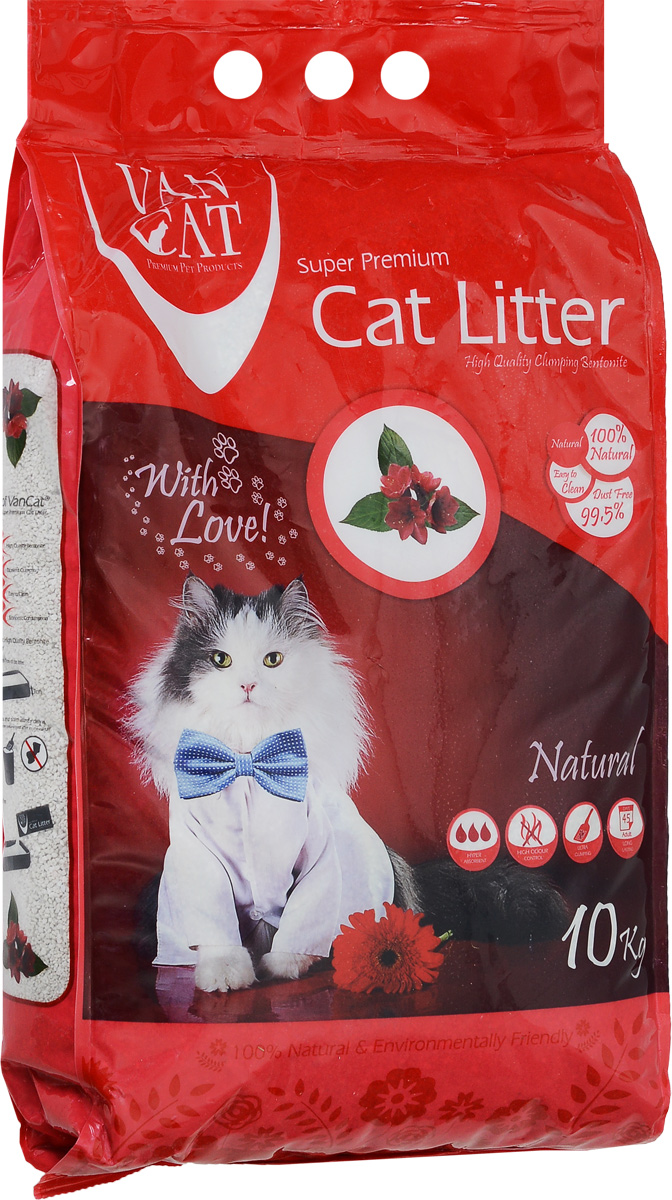 Наполнитель для кошачьих туалетов Van Cat Натуральный, комкующийся, без пыли, 10 кг20240 Наполнитель для кошачьих туалетов Van Cat Натуральный, комкующийся, без пыли, 10 кг20240Наполнитель для кошачьего туалета Van Cat Натуральный эффективно устраняет неприятные запахи Обладает высокой абсорбцией, отлично комкуется, не пылит, лапы остаются чистыми.Безопасен для животных и окружающей среды. Сохраняет лоток сухим, прост в уборке. Размер гранул: 0,6-2,25 мм.