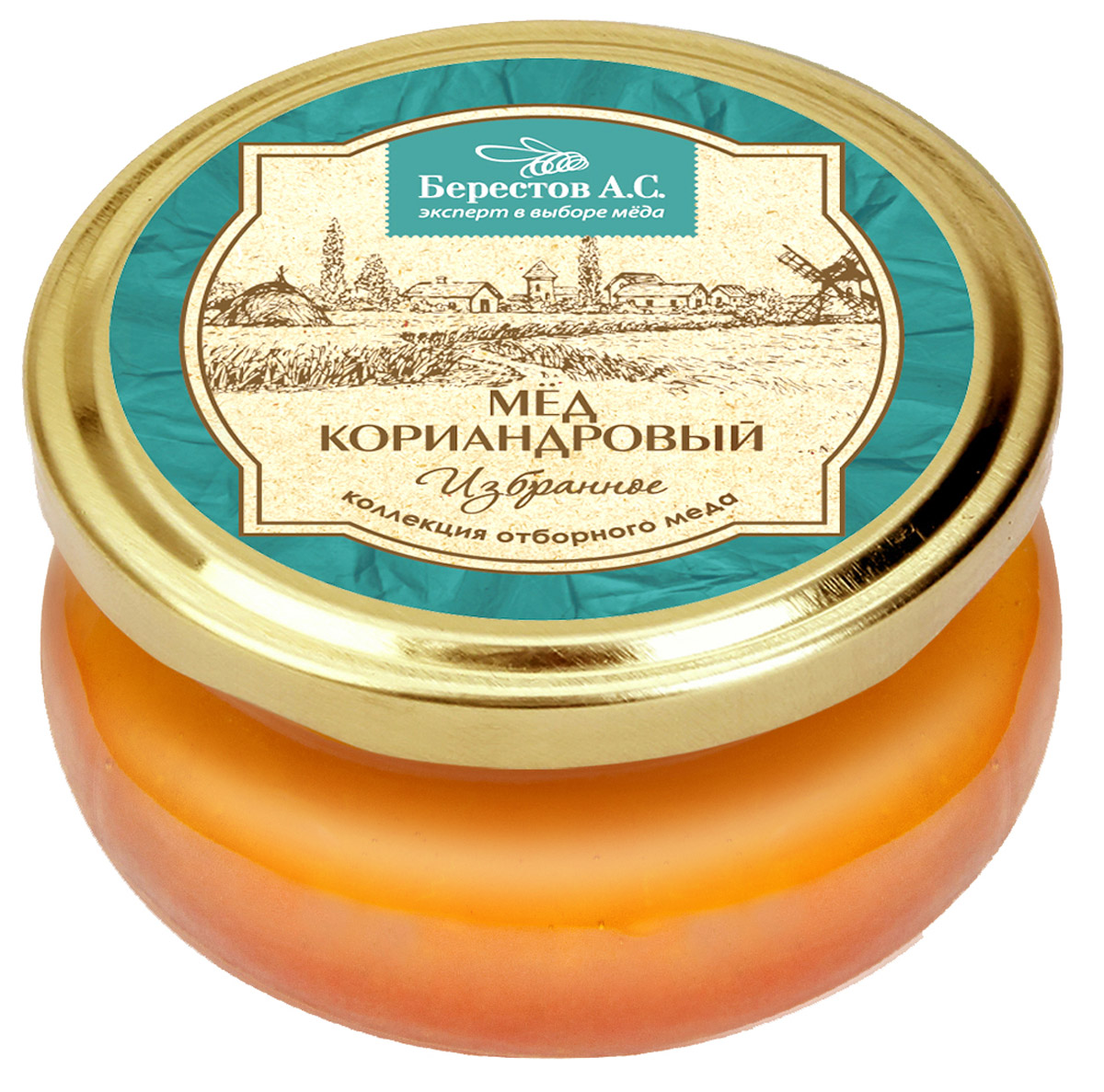Берестов Мед Кориандровый, 100 го0000007789 Берестов Мед Кориандровый, 100 го0000007789Для сезонной коллекции Избранное экспертами отобраны исключительно редкие и уникальные, обладающие неповторимым характером и многогранным вкусом сорта меда из разных уголков земли. Каждый урожай меда сезонной коллекции неповторим, поэтому партии такого меда ограничены в количестве. На Берестовской фабрике натуральных продуктов бережно упаковывают мед холодным методом, который позволяет сохранять 100% биологических свойств продукта.Мед из кориандра имеет уникальный полезный состав и необычный аромат, но встречается он довольно редко, ведь пчелы не любят аромат эфирного масла растения, поэтому часто обходят цветы растения стороной.Вкус и аромат: Кориандровый мед, это мед с благородный цветом старого коньяка. Вкус взрывной, яркий и сложный. Аромат впечатляет сравнимостью с высокими винами Бордо и одновременно пряного десертного Хереса.Лечебные свойства: Кориандровый мед богат на медь, железо, марганец и прочие микроэлементы. Все они положительным образом воздействуют на кровеносную систему (особенно актуально при железодефицитной анемии). Полезный продукт может похвастаться большим количеством глюкозы, которая поможет восполнить нехватку у человека энергии.