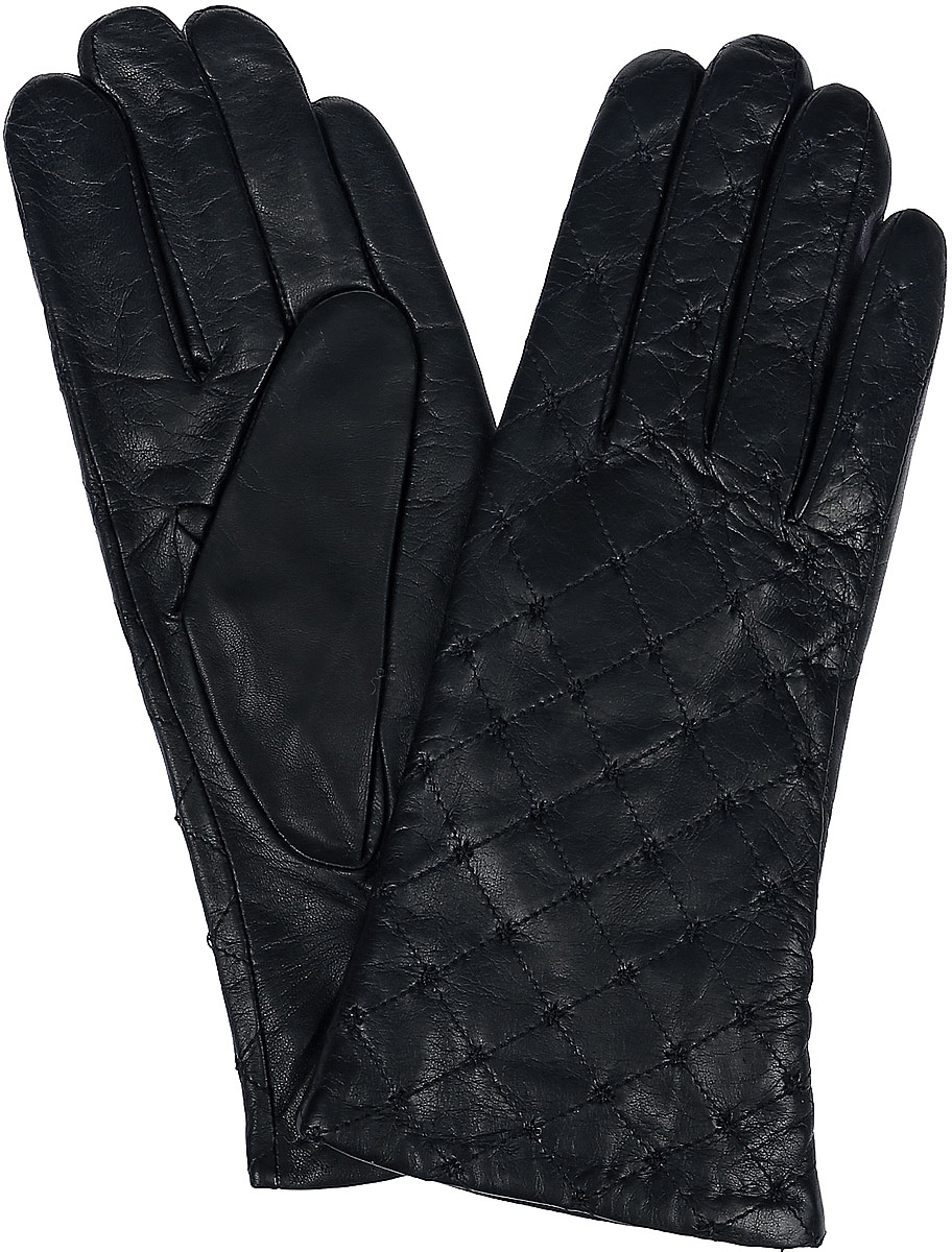 Перчатки женские Dali Exclusive, цвет: черный. 11_STORRY. Размер 7