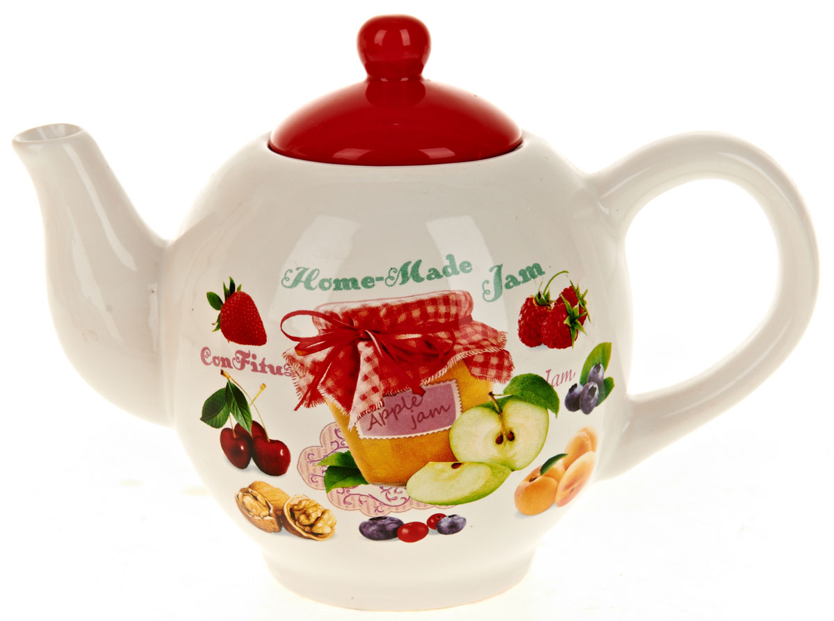 Чайник заварочный ENS Group Джем, 1,05 лL2430675 Чайник заварочный ENS Group Джем, 1,05 лL2430675Заварочный чайник Джем, изготовленный из высококачественной керамики, прекрасно впишется в интерьер вашей кухни и станет достойным дополнением к кухонному инвентарю. Изделие снабжено эргономичной крышкой и удобной ручкой. Такой чайник не только украсит ваш кухонный стол и подчеркнет прекрасный вкус хозяйки, но и станет отличным подарком.Можно мыть в посудомоечной машине.