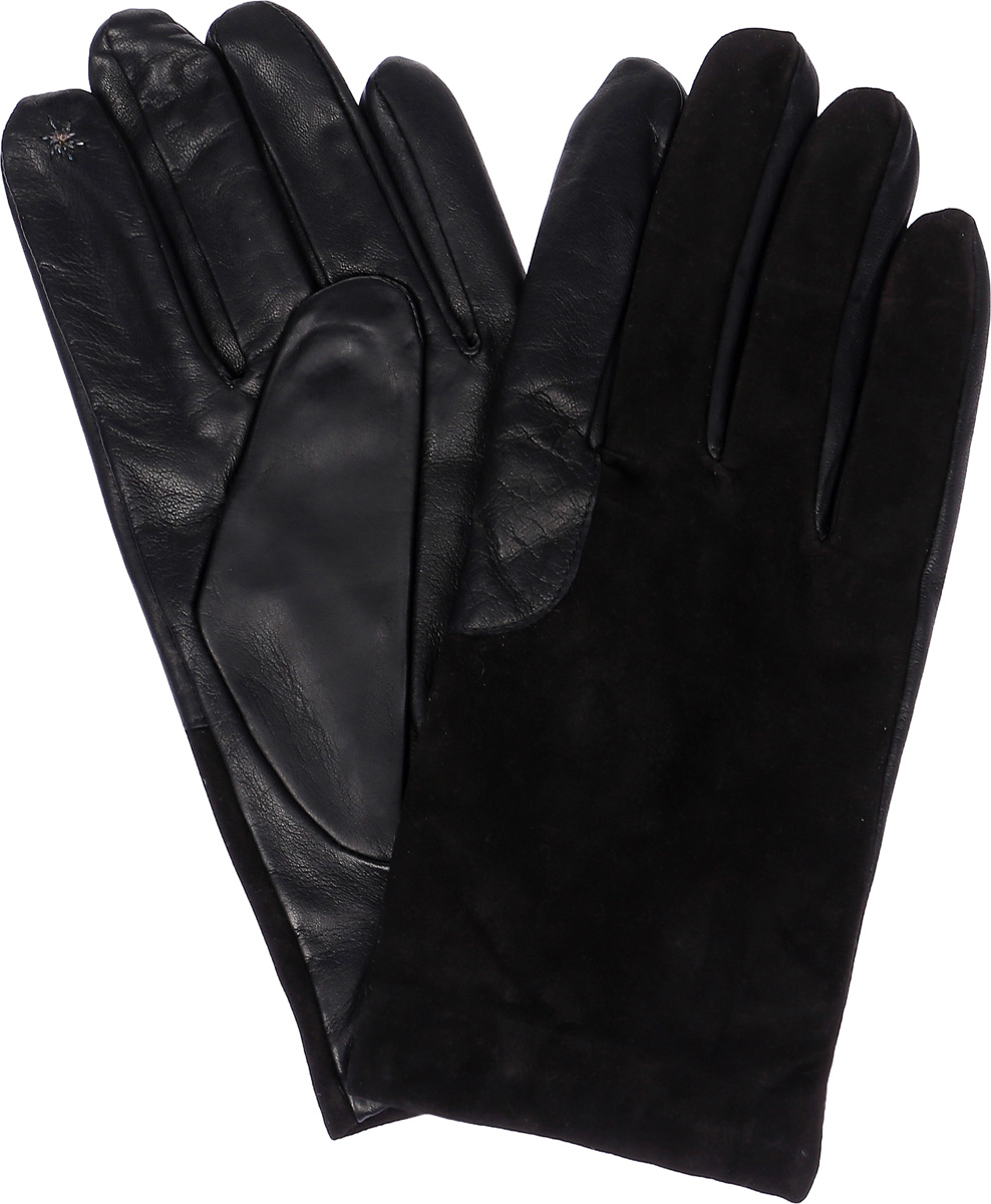 Перчатки мужские Eleganzza, цвет: черный. TOUCH IS90530. Размер 8