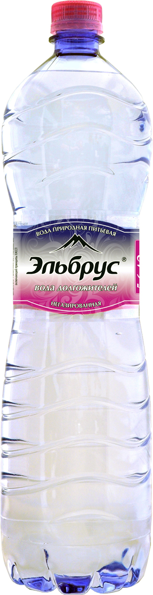 Эльбрус вода минеральная природная питьевая столовая негазированная, 1,5 л0075600000020 Эльбрус вода минеральная природная питьевая столовая негазированная, 1,5 л0075600000020Рекомендуется для лечения и профилактики следующих заболеваний: - хронические гастриты, - язвенная болезнь желудка и двенадцатиперстной кишки, - хронические колиты и энтероколиты; - хронические заболевания желчевыводящих путей, постхолецистэктомическийсиндром; - хронические панкреатиты, болезни обмена веществ; - хронические заболевания мочевыводящих путей. Допускается естественный осадок минеральных солей. Общая минерализация: 0,2-1,1 г/дм3. Хранить в сухом темном месте при температуре от +5 до +20 °C
