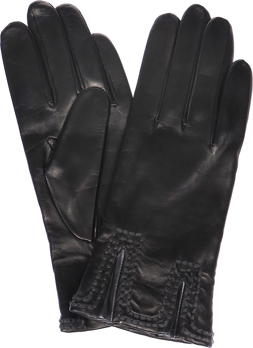 Перчатки женские Michel Katana, цвет: черный. K11-CHAMPE. Размер 7