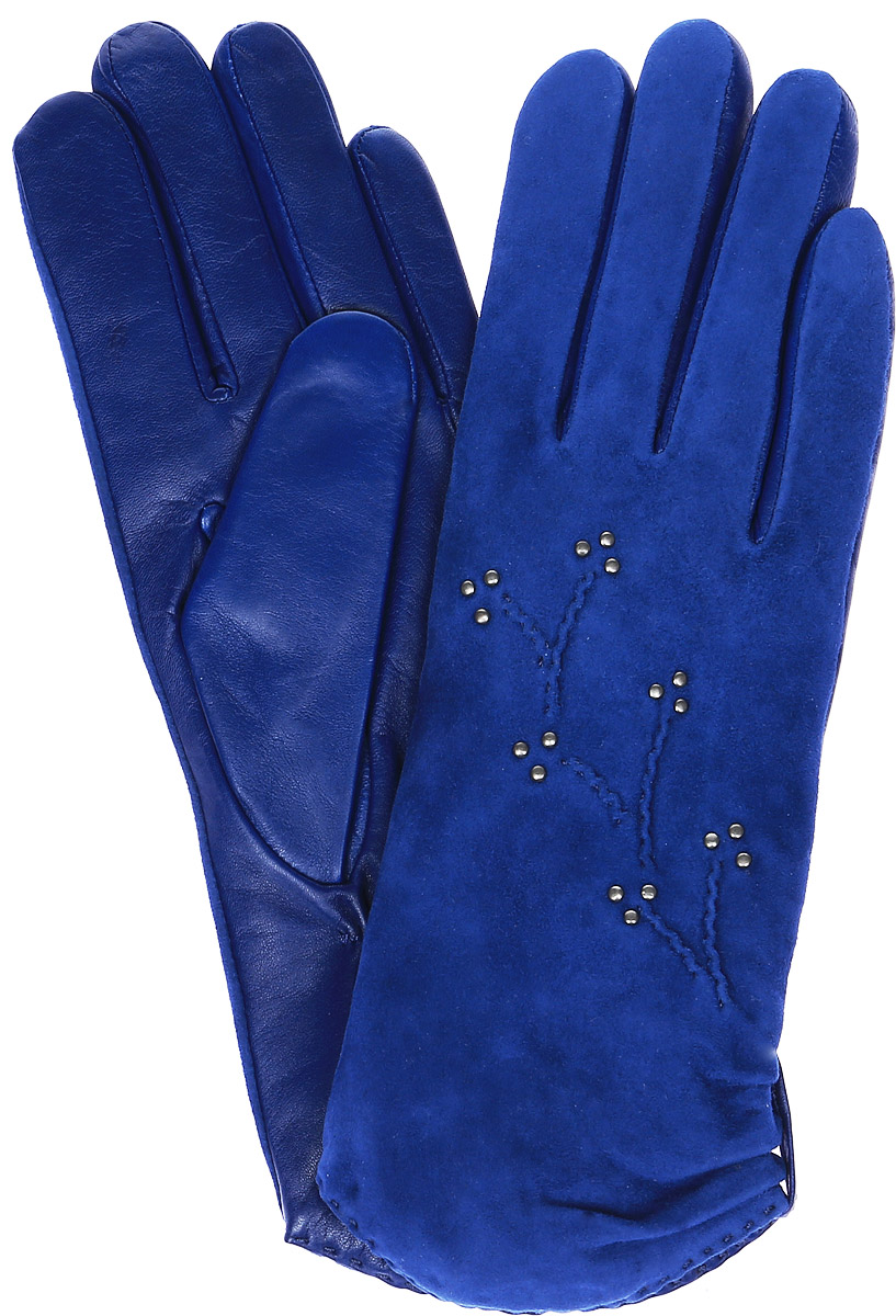 Перчатки женские Michel Katana, цвет: синий. KS11-ETROZE. Размер 7