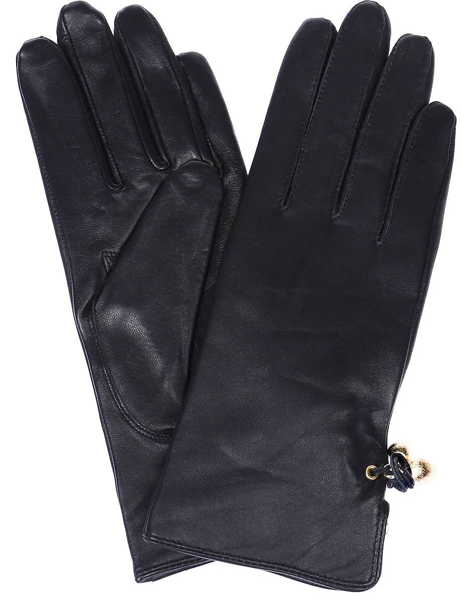 Перчатки женские Labbra, цвет: черный. LB-4047. Размер 7,5