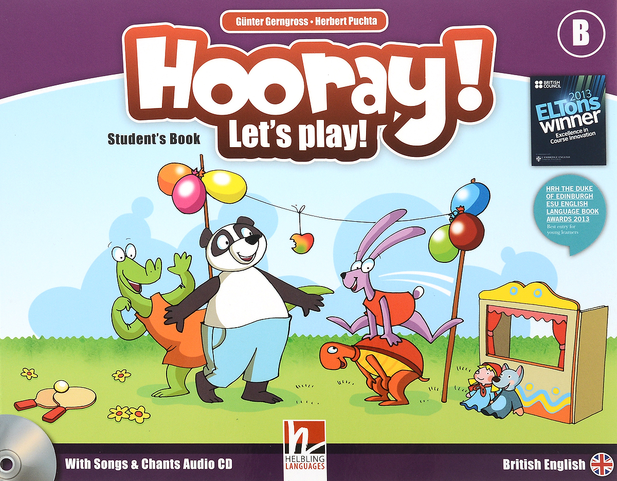 Hooray! Let's Play! Level B: Student's Book (+ CD)