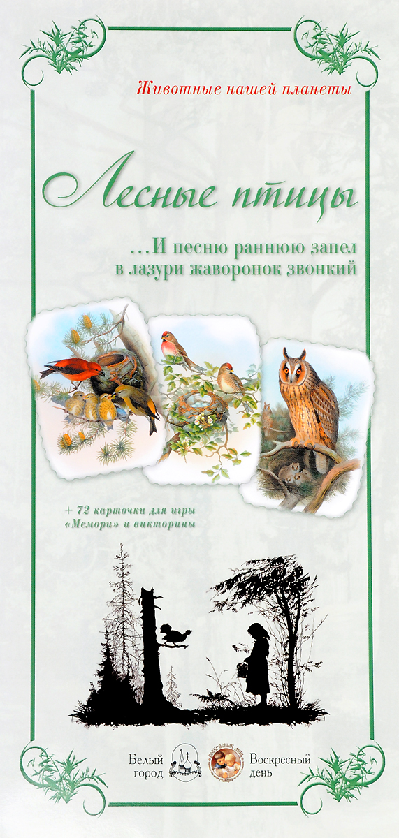 Лесные птицы (+ 72 карточки)