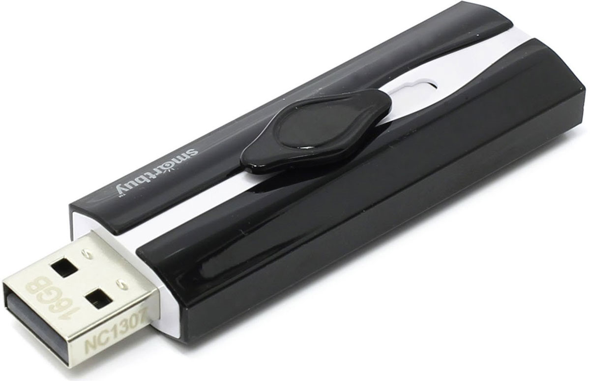 SmartBuy Comet 16GB, Black USB-накопительSB16GBCMT-K SmartBuy Comet 16GB, Black USB-накопительSB16GBCMT-KSmartBuy Comet - это компактный и производительный USB-флеш накопитель. Он дает возможность быстро передавать большой объем данных, таких как документы, фотографии, аудио- и видеофайлы и даже фильмы! Высокая скорость, большой объем и надежность позволяют использовать устройство накопитель как временное, так и постоянное хранилище информации.