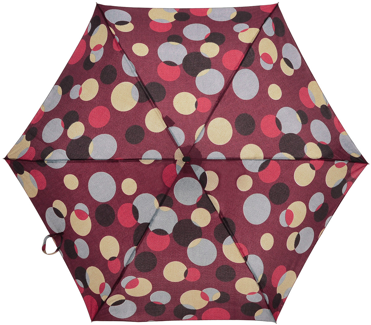 Зонт женский Labbra, автомат, 3 сложения, цвет: бордовый, серый, бежевый. A3-05-LF102