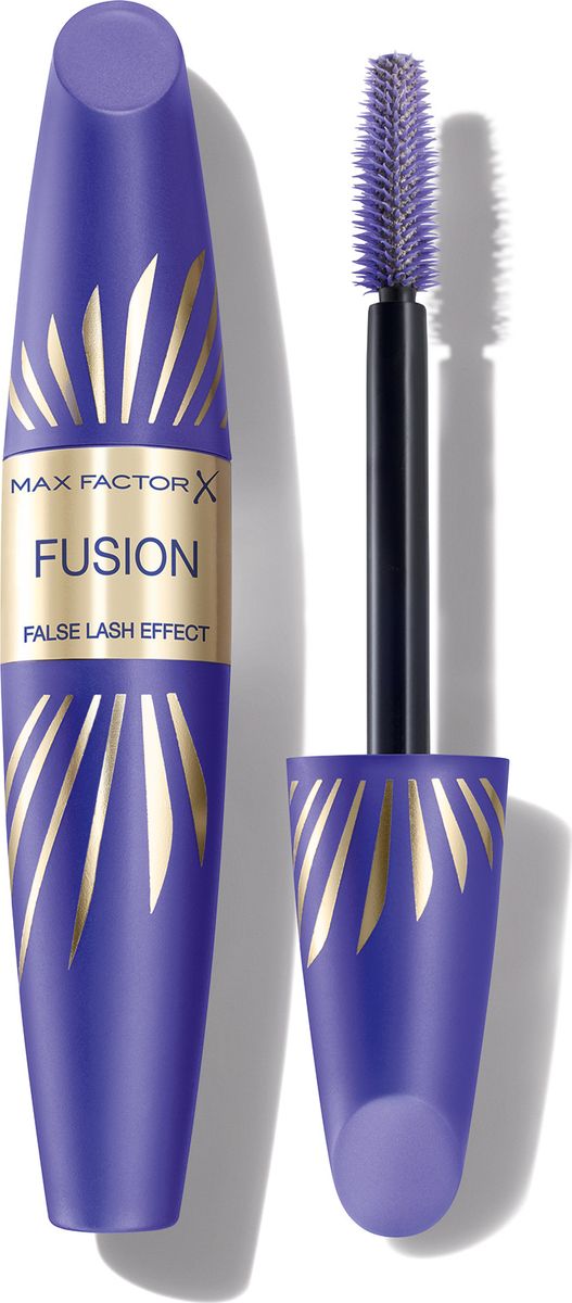 Max Factor Тушь С Эффектом Накладных Ресниц False Lash Effect Fusion Deep blue 13,1 мл81524156 Max Factor Тушь С Эффектом Накладных Ресниц False Lash Effect Fusion Deep blue 13,1 мл81524156Тушь Max Factor False Lash Effect Fusion помогает достичь впечатляющего результата. С помощью этой туши можно удвоить не только объем, но и длину ресниц, сделав глаза более привлекательными. Новое сочетание от Max Factor: культовая щеточка, придающая суперобъем, и инновационная удлиняющая формула с нейлоновыми волокнами. Не скатывается и не смазывается, поэтому ты можешь быть уверена, что выглядишь великолепно. Тушь подходит тем, кто носит контактные линзы, легко смывается. Можно использовать для естественного повседневного макияжа.Объемная щеточка и новейшая удлиняющая формула. Легко смывается. Протестировано офтальмологами. Подходит для чувствительных глаз и для тех, кто носит контактные линзы.Перед нанесением туши воспользуйся щипцами для подкручивания ресниц, чтобы придать им форму и зрительно увеличить глаза. Чтобы увеличить объем ресниц вдвое, смотри в зеркало вниз и прокрашивай ресницы от корней до кончиков нашей самой большой щеточкой, двигая ее из стороны в сторону. Затем посмотри вверх и накрась тушью нижние ресницы. Используй круглый кончик щеточки, чтобы прокрасить каждую ресничку и выделить глаза. Подожди, пока тушь подсохнет, и нанеси второй слой на верхние ресницы.
