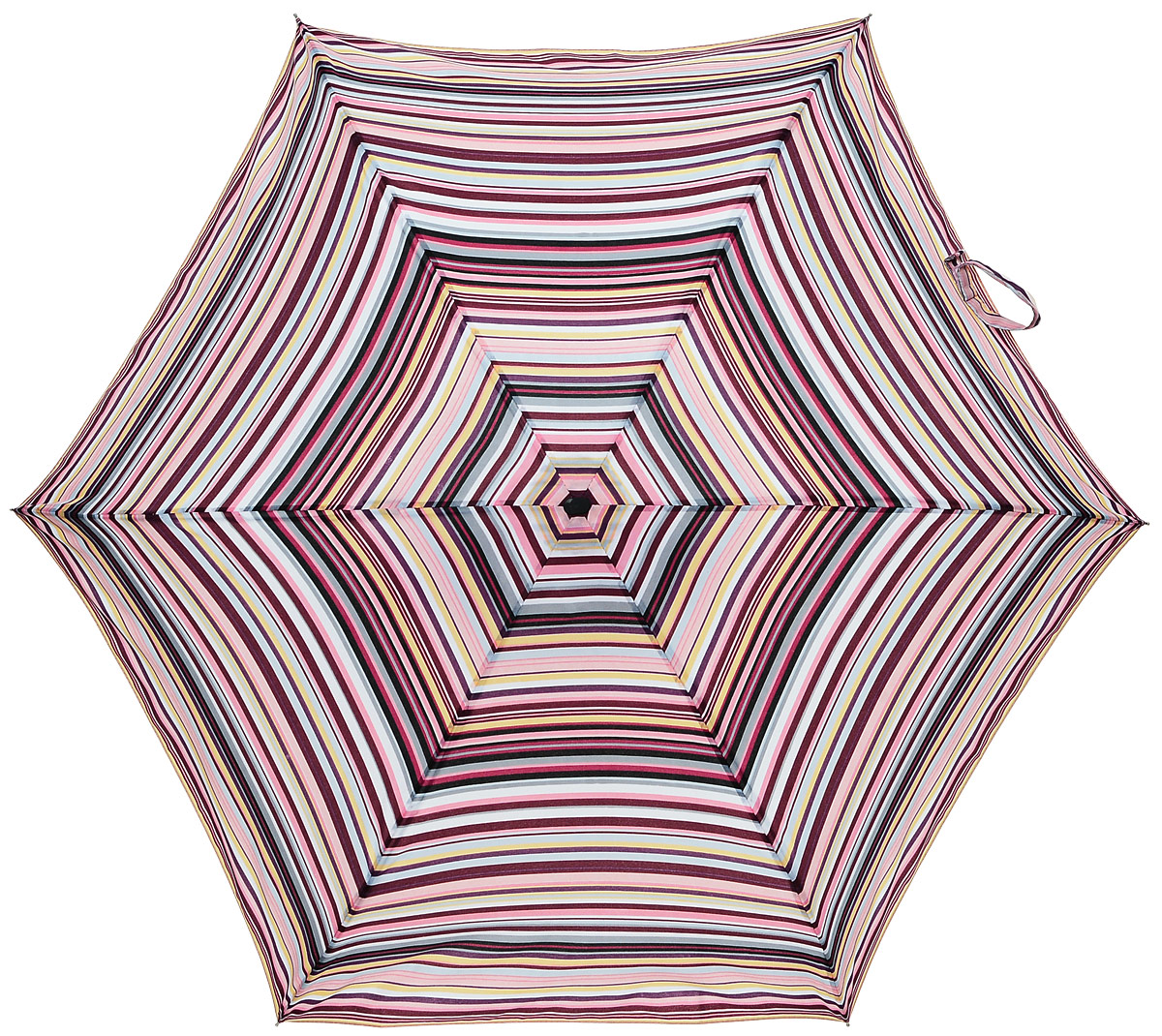 Зонт женский Labbra, автомат, 3 сложения, цвет: бордовый, розовый, мультиколор. A3-05-LF103