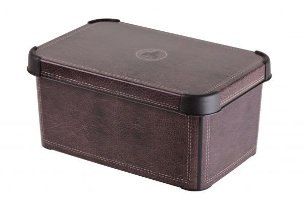 Коробка для хранения Curver Stockholm. Leather, 6 л04710-D12 Коробка для хранения Curver Stockholm. Leather, 6 л04710-D12Коробка Curver Stockholm. Leather, выполненная из высококачественного пластика, предназначена для хранения различных вещей. Изделие оформлено принтом под кожу. Коробка оснащена крышкой. Изящный дизайн коробки впишется в любой интерьер. Декоративная коробка поможет хранить все в одном месте, а также защитить вещи от пыли, грязи и влаги.