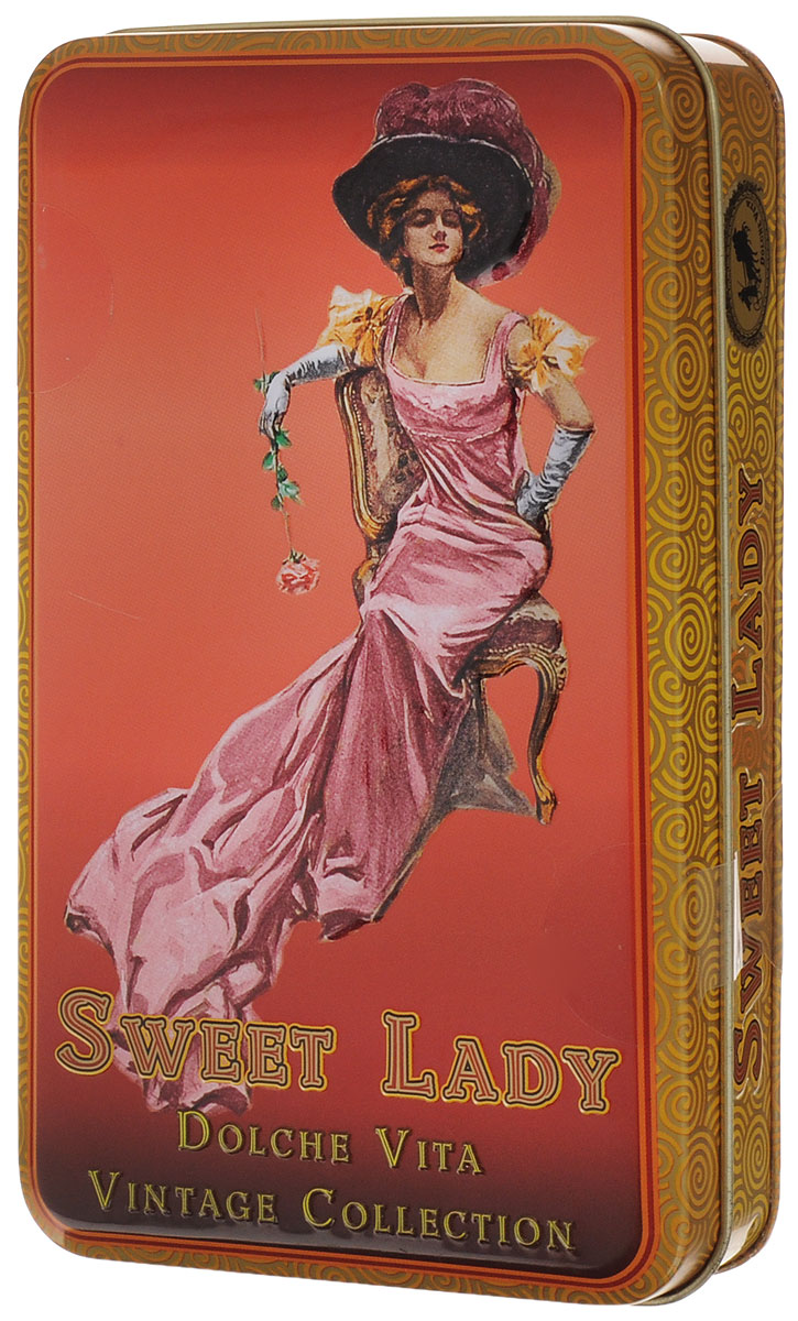 Dolche Vita Sweet Lady подарочный черный листовой чай, 60 г20604 Dolche Vita Sweet Lady подарочный черный листовой чай, 60 г20604Подарочный черный листовой чай Dolche Vita Sweet Lady - цейлонский черный крупнолистовой чай с добавлением ягод, ароматизированный натуральным маслом.Уважаемые клиенты! Обращаем ваше внимание, что полный перечень состава продукта представлен на дополнительном изображении.