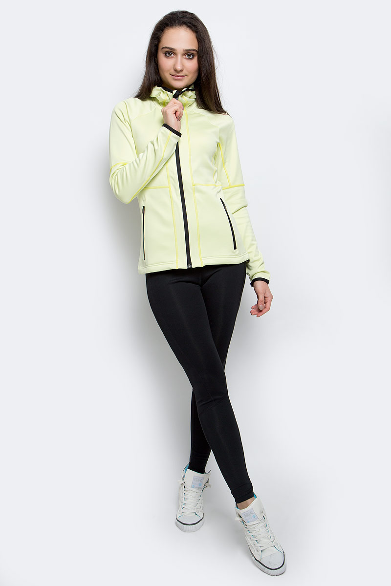 Толстовка женская adidas W 1Side Ho FL, цвет: желтый. AP8746. Размер 34 (40)AP8746 Толстовка женская adidas W 1Side Ho FL, цвет: желтый. AP8746. Размер 34 (40)AP8746Уютная женская толстовка выполнена из теплого флиса для комфортных пеших походов в прохладную погоду. Махровая ткань обеспечивает ощущение невероятной мягкости. Облегающий капюшон, нижний край на завязках-шнурках и эластичные манжеты не позволяют холоду проникнуть внутрь. Передние карманы на молниях.
