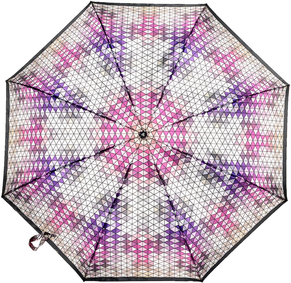 Зонт женский Fabretti, автомат, 3 сложения, цвет: мультиколор. L-16113-5