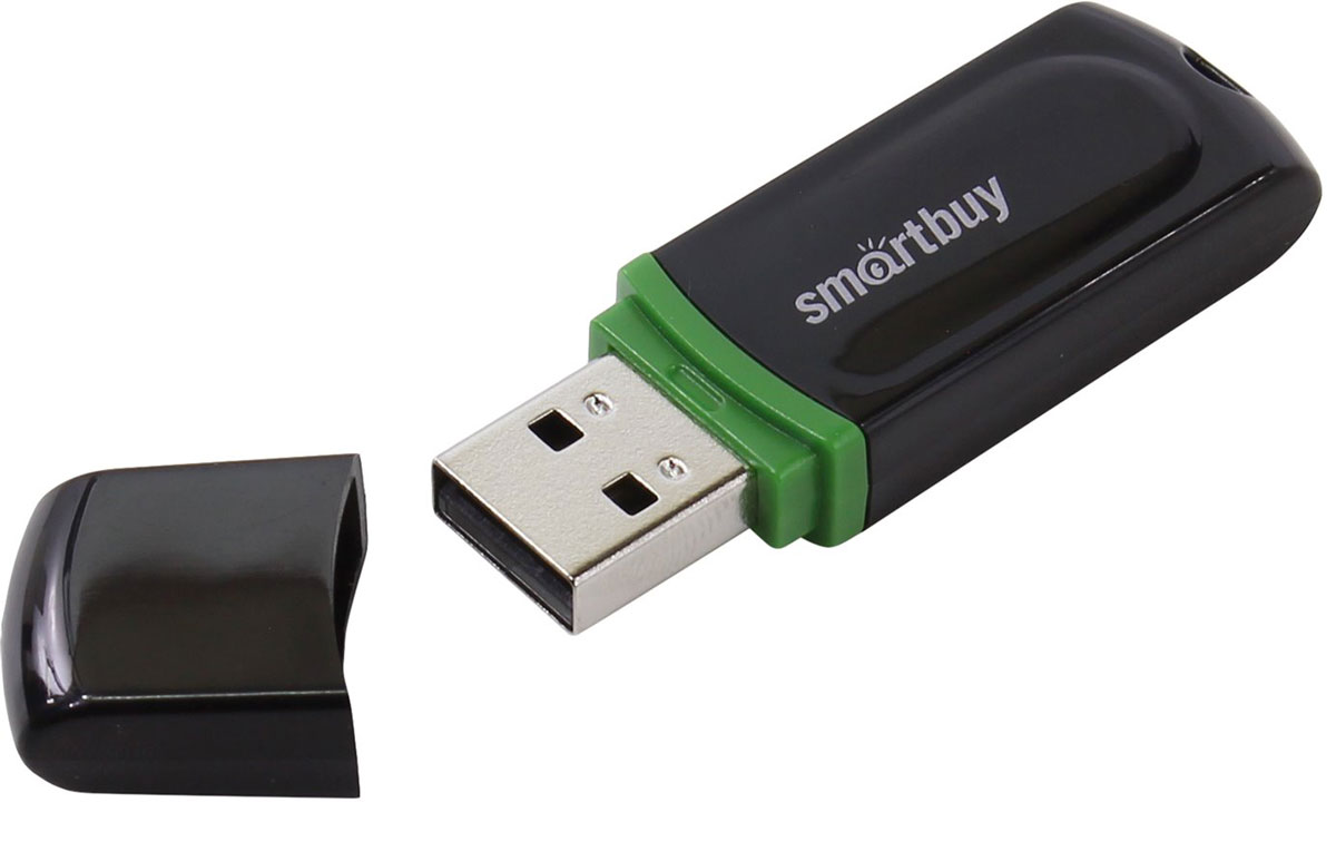 SmartBuy Paean 8GB, Black USB-накопитель
