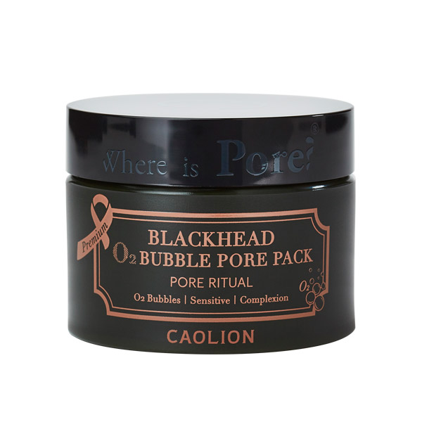 Caolion Кислородная маска для очищения пор Blackhead O2 Bubble Pore Pack 50г
