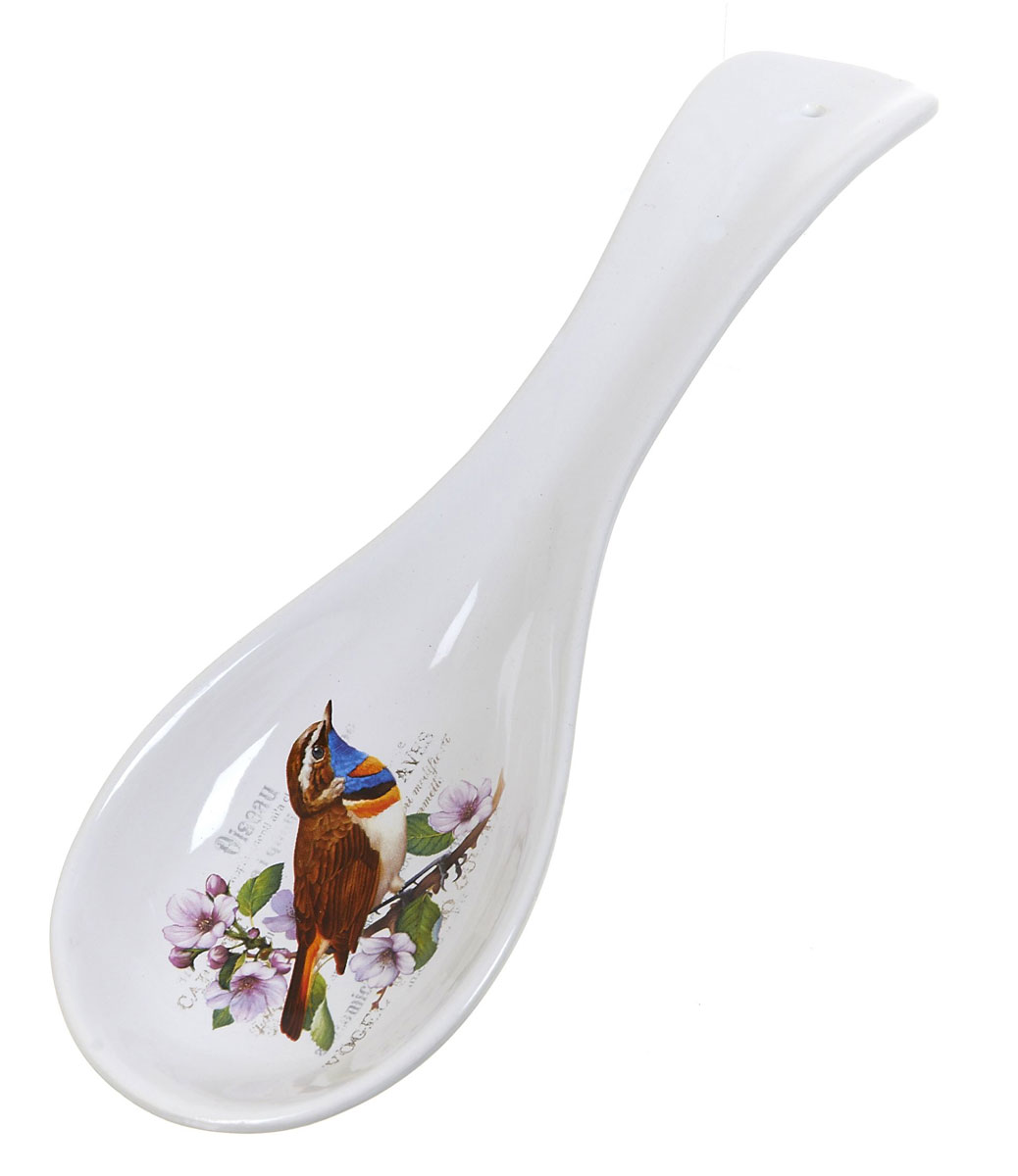 Подставка под ложку Polystar Birds, длина 30 смL2430750 Подставка под ложку Polystar Birds, длина 30 смL2430750Подставка для ложки Birds изготовлена из прочного доломита высокого качества. Данное изделие оформлено красочным дизайном и имеет стильный внешний вид. Подставка предназначена для поддержания чистоты на кухонном столе при приготовлении пищи.Поставьте ее рядом с плитой, и кладите на подставку ложку, половник или лопатку, которыми вы помешиваете блюда.