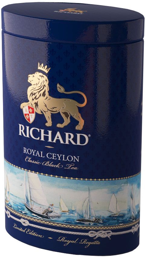 Richard Royal Ceylon черный крупнолистовой чай, 80 г610604 Richard Royal Ceylon черный крупнолистовой чай, 80 г610604Это не просто самый качественный английский чай. Это превосходные классические купажи с необыкновенными изысканными оттенками во вкусе и аромате.